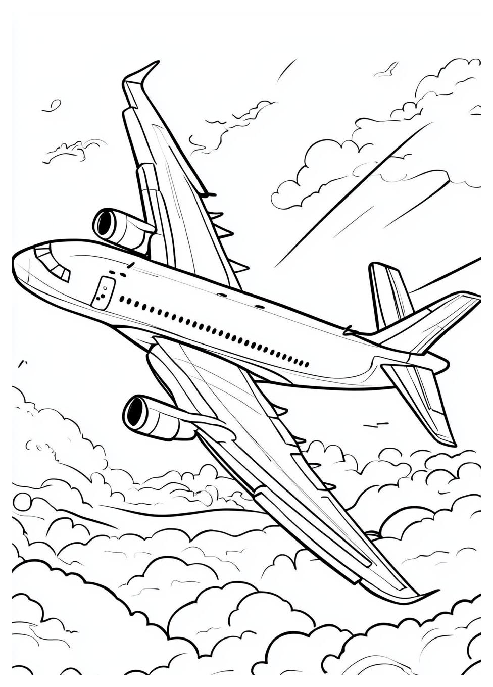 Disegni Aereo Da Colorare 1