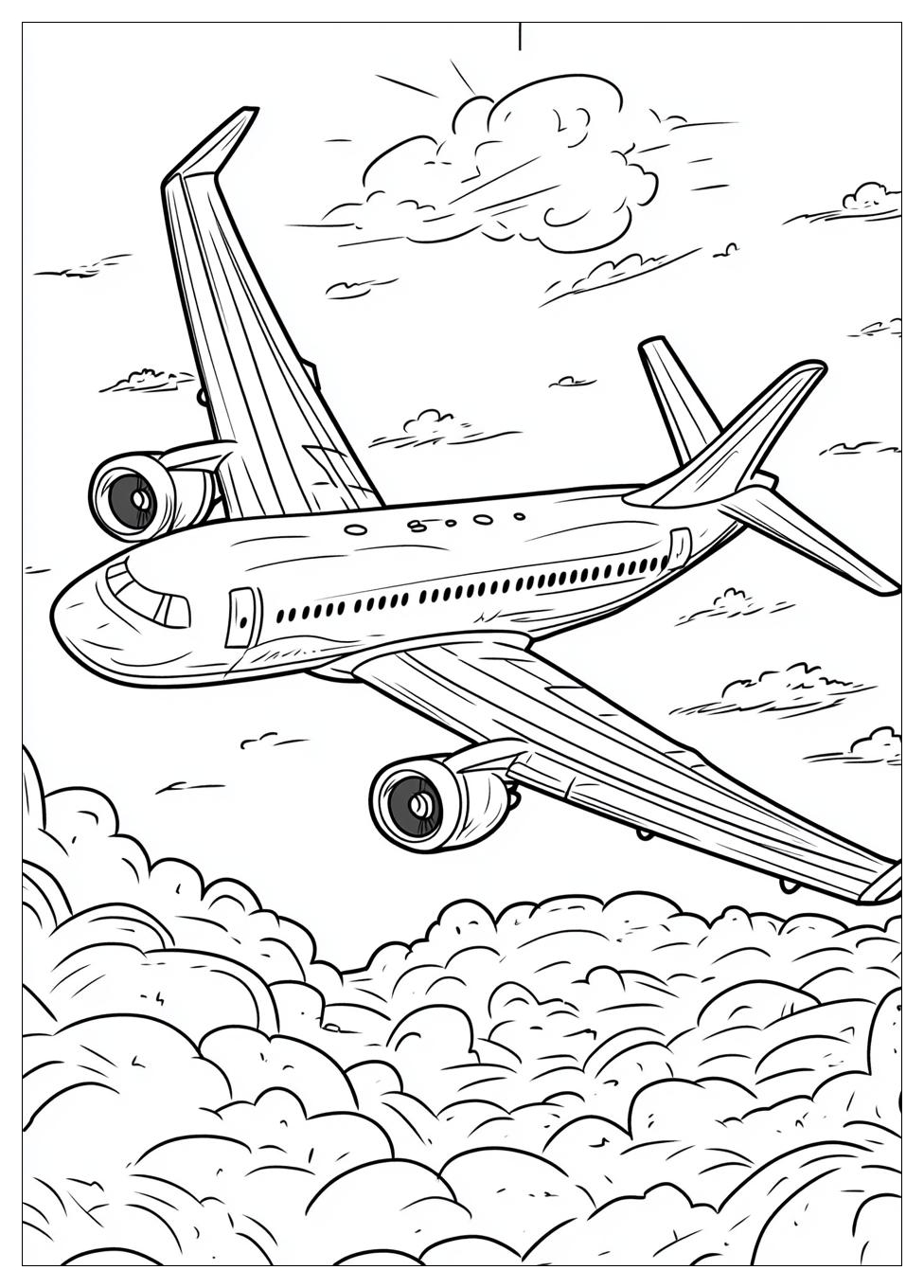 Disegni Aereo Da Colorare 15