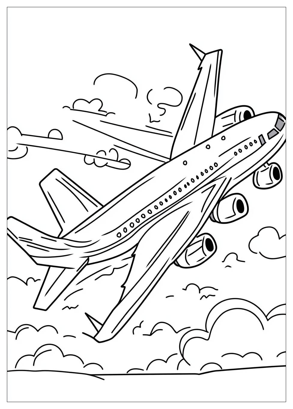 Disegni Aereo Da Colorare 18