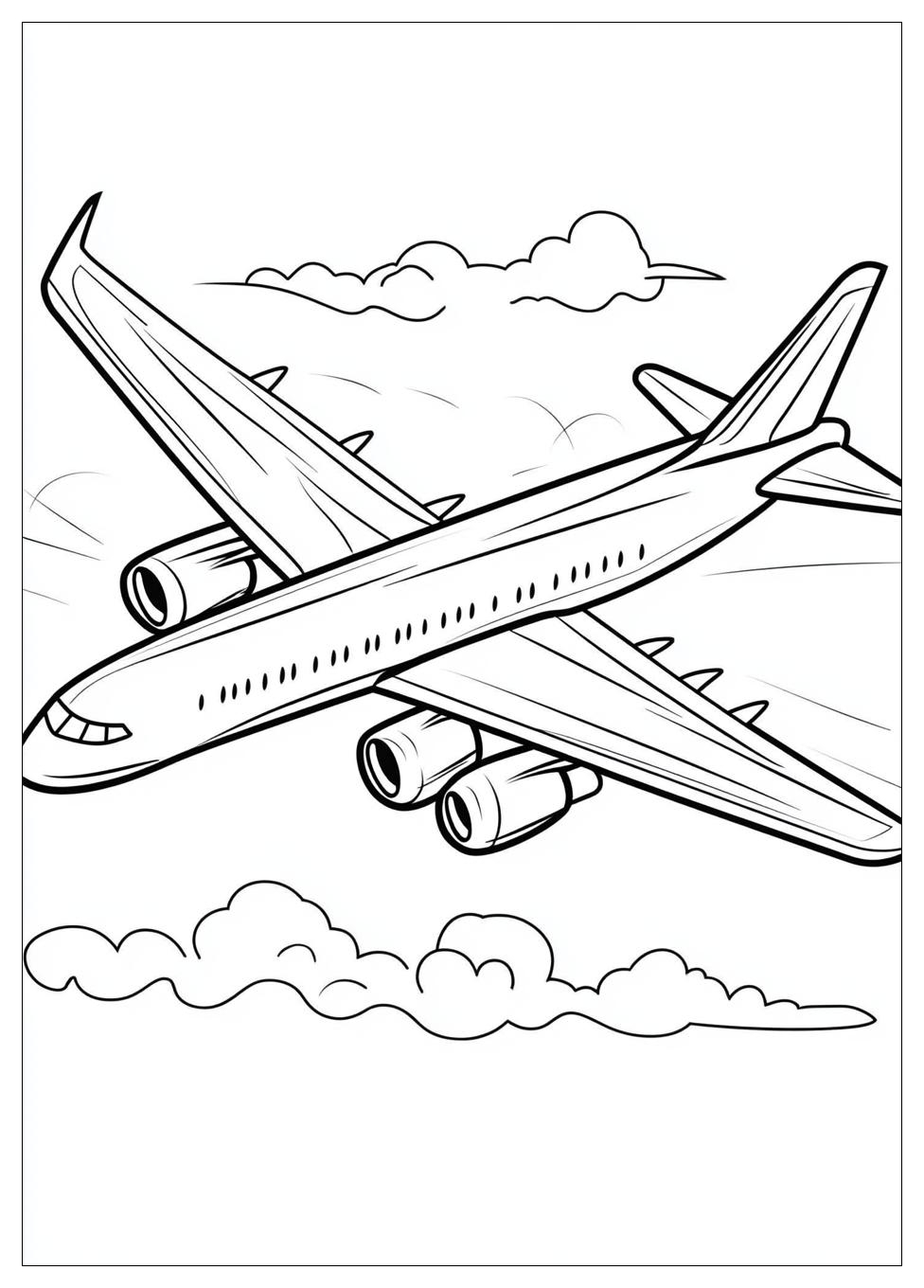 Disegni Aereo Da Colorare 22