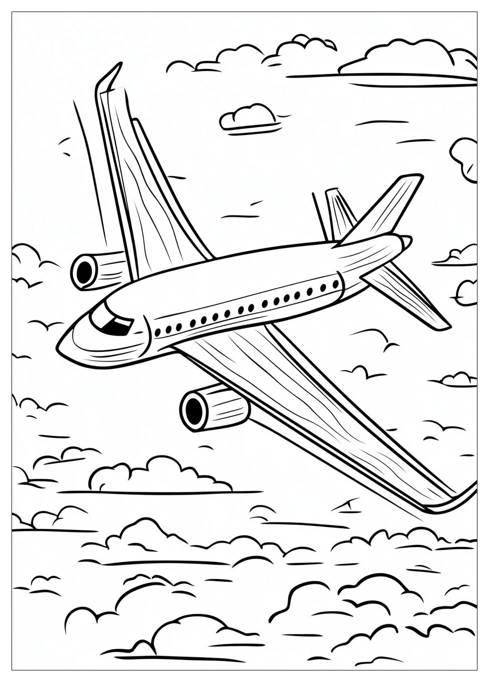 Disegni Aereo Da Colorare 3