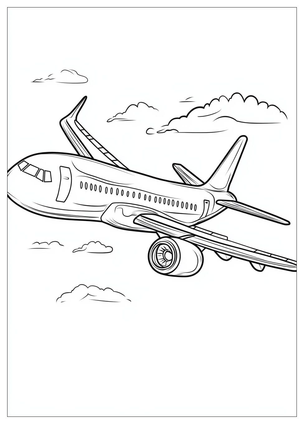 Disegni Aereo Da Colorare 4