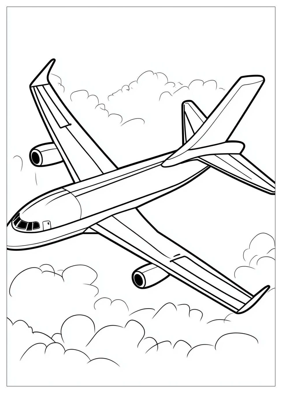 Disegni Aereo Da Colorare 6