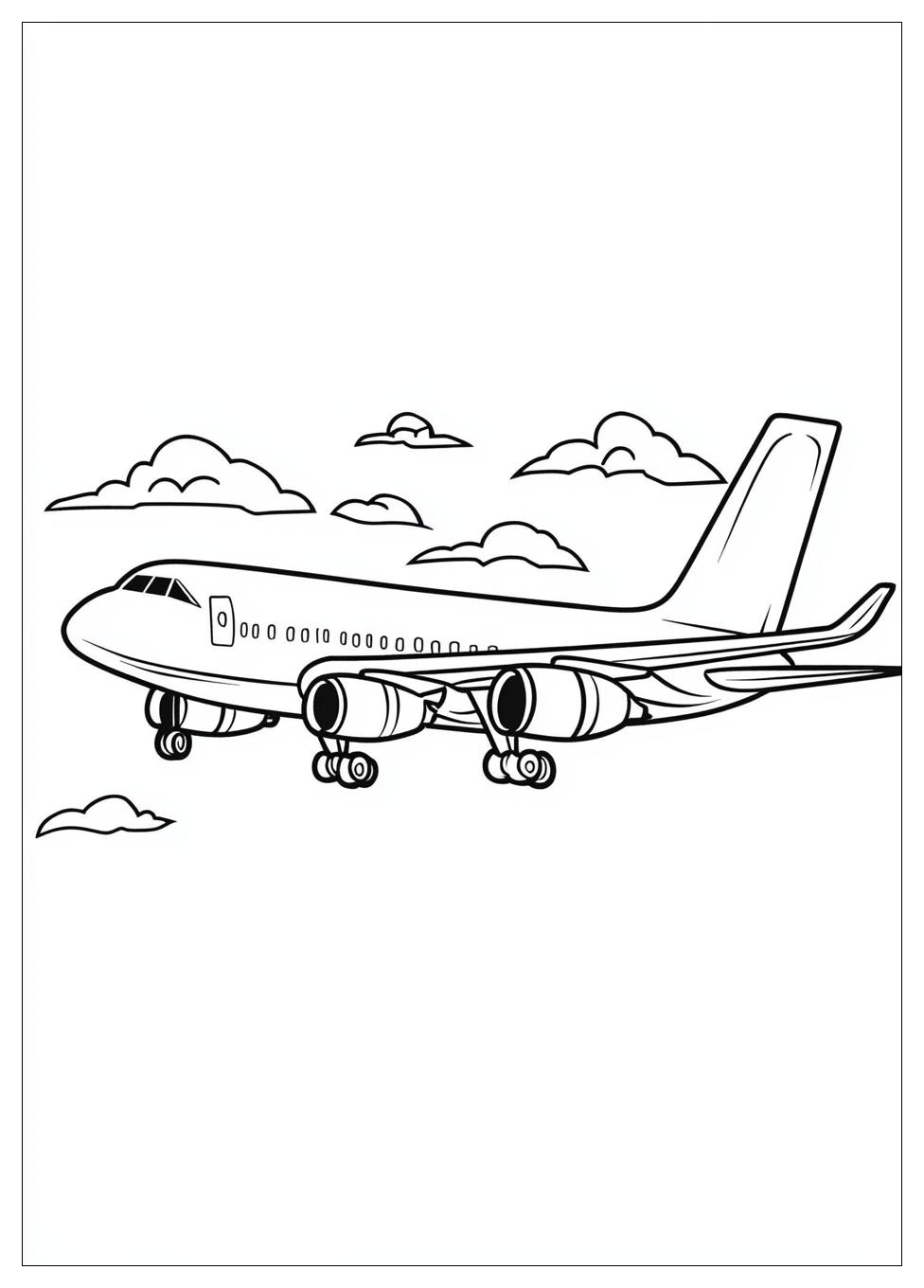 Disegni Aereo Da Colorare 7