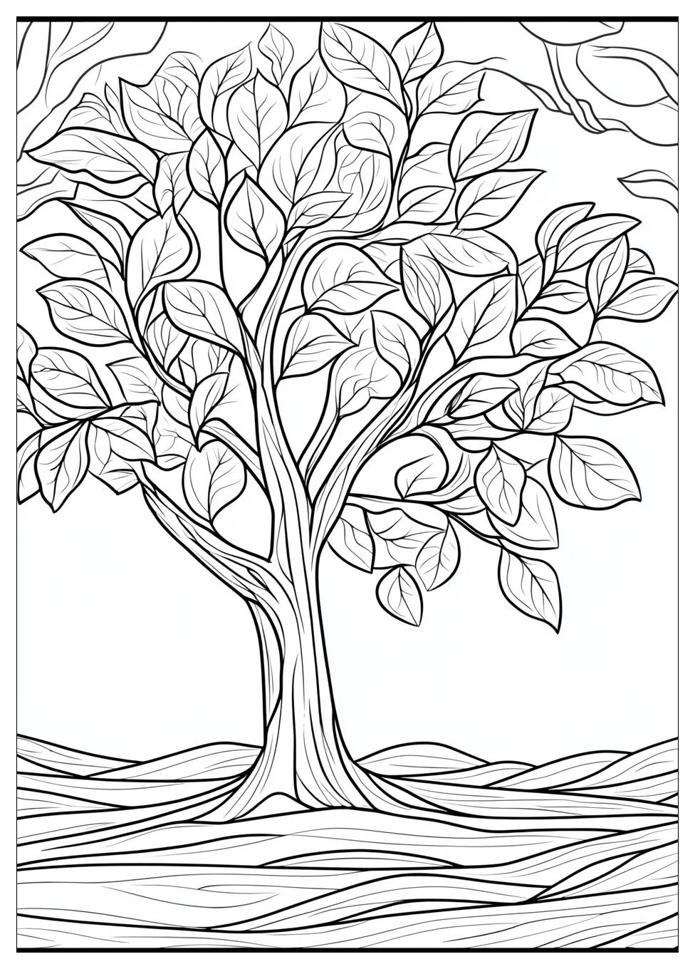 Disegni Albero Da Colorare 11