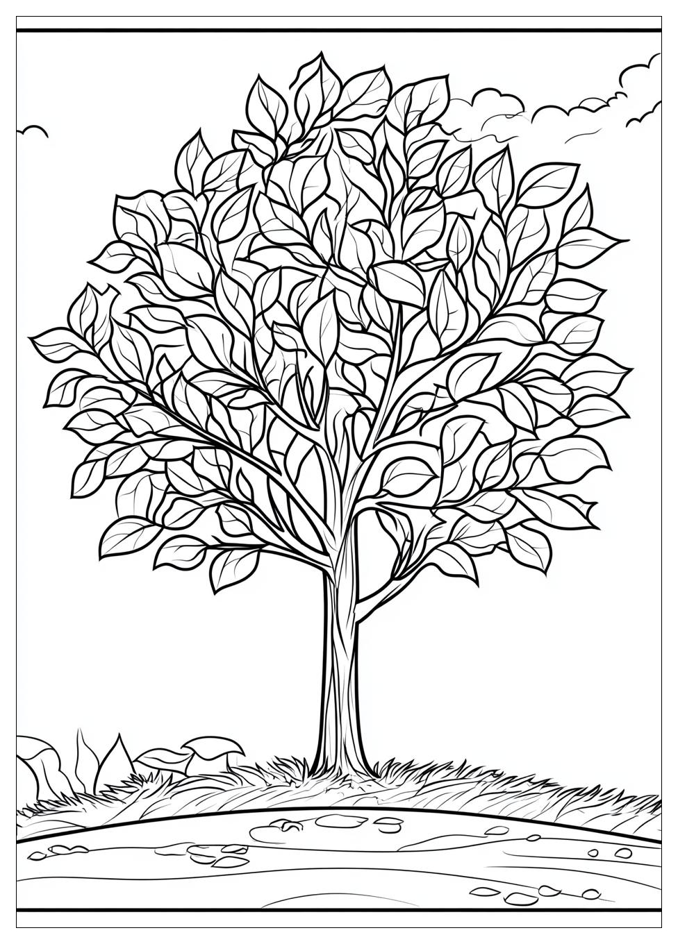 Disegni Albero Da Colorare 13