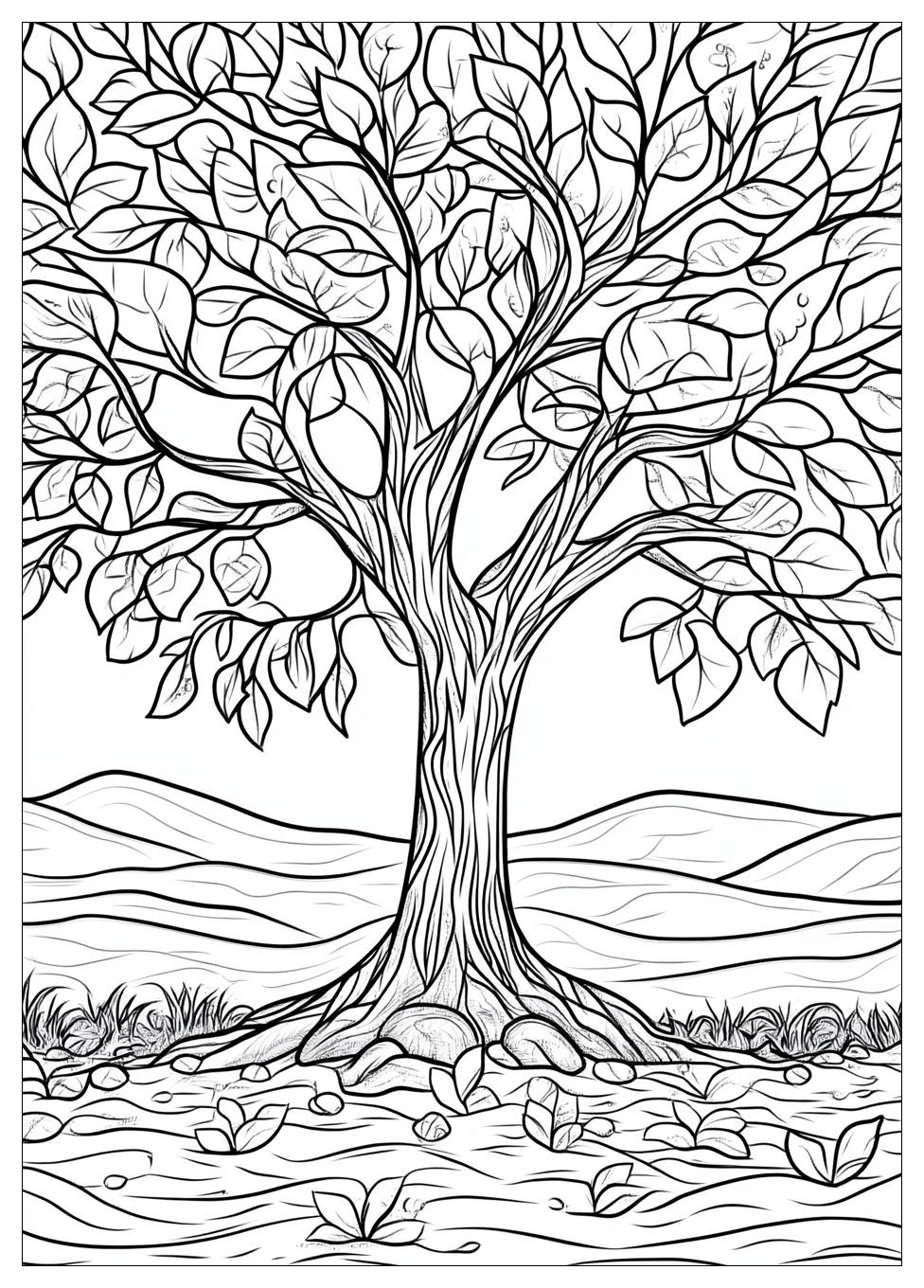 Disegni Albero Da Colorare 14