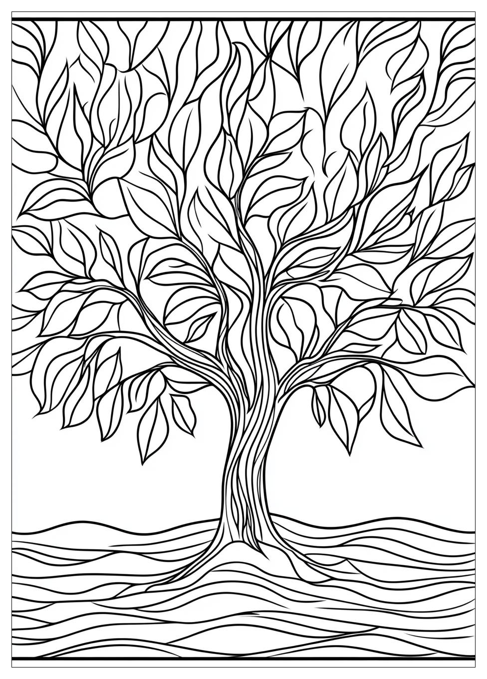 Disegni Albero Da Colorare 17