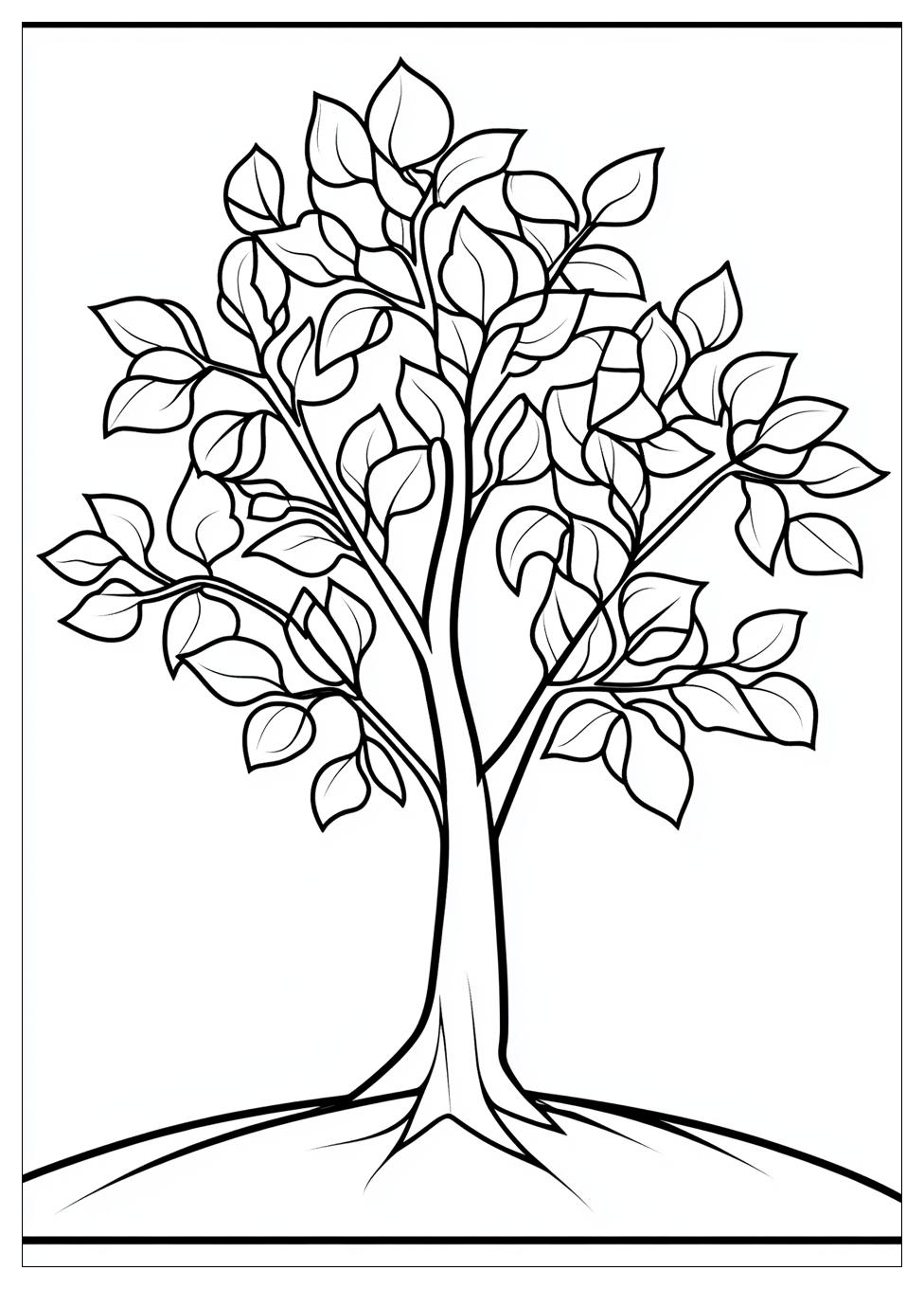 Disegni Albero Da Colorare 18