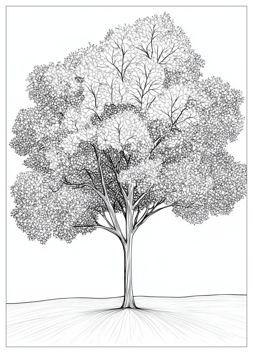 Disegni Albero Da Colorare 21