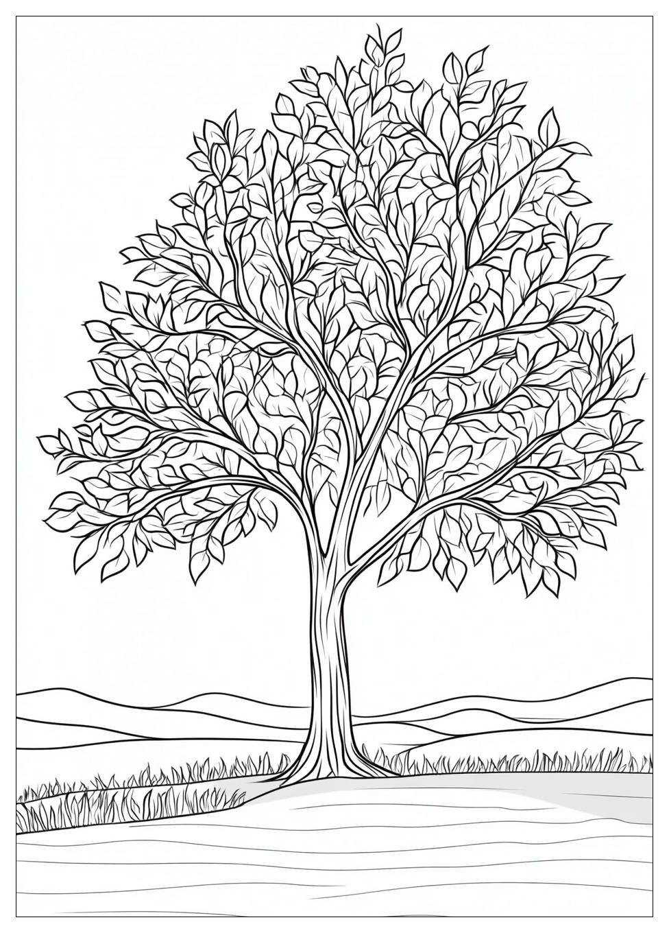 Disegni Albero Da Colorare 23