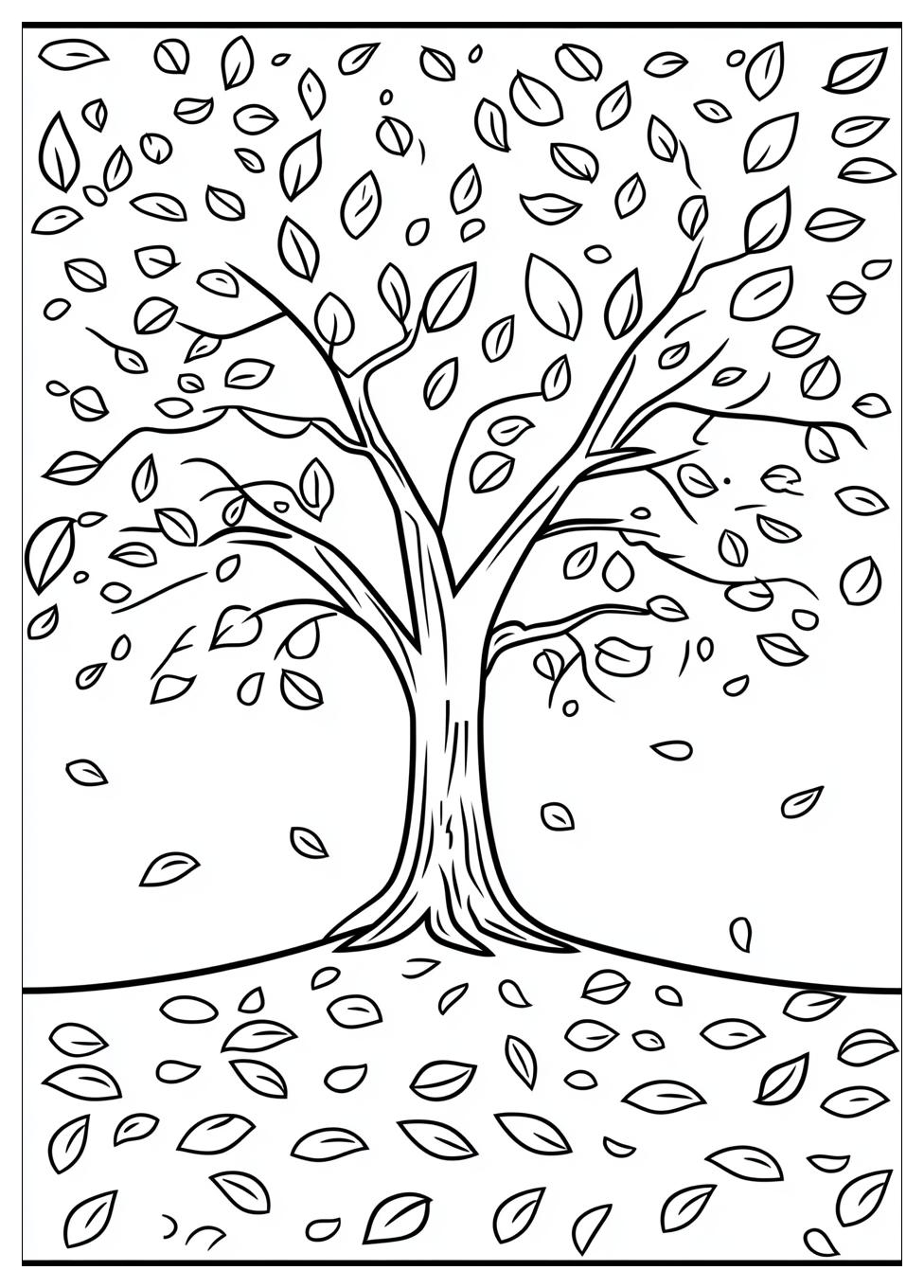 Disegni Albero Da Colorare 3