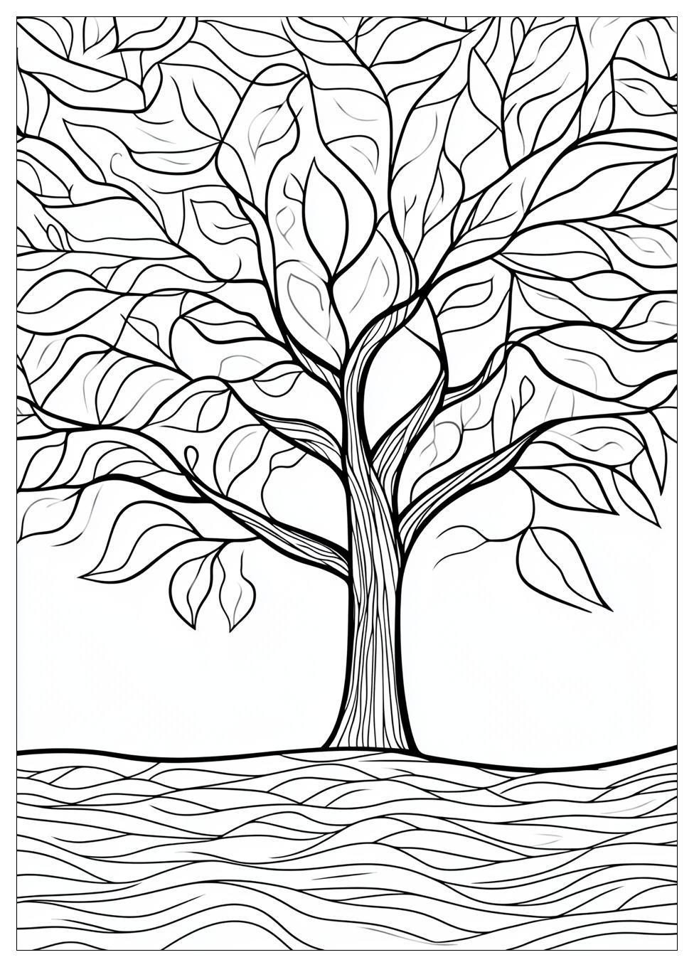 Disegni Albero Da Colorare 6