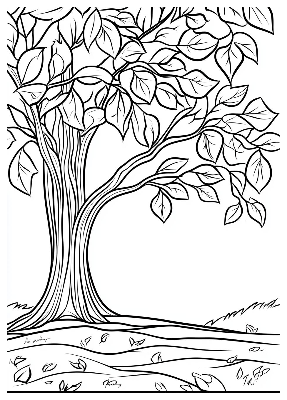 Disegni Albero Da Colorare 7