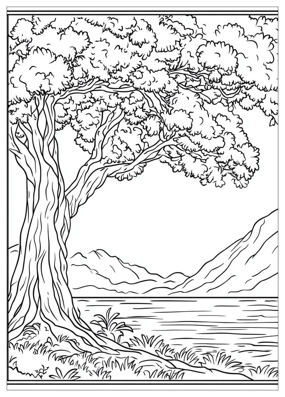 Disegni Albero Da Colorare 9