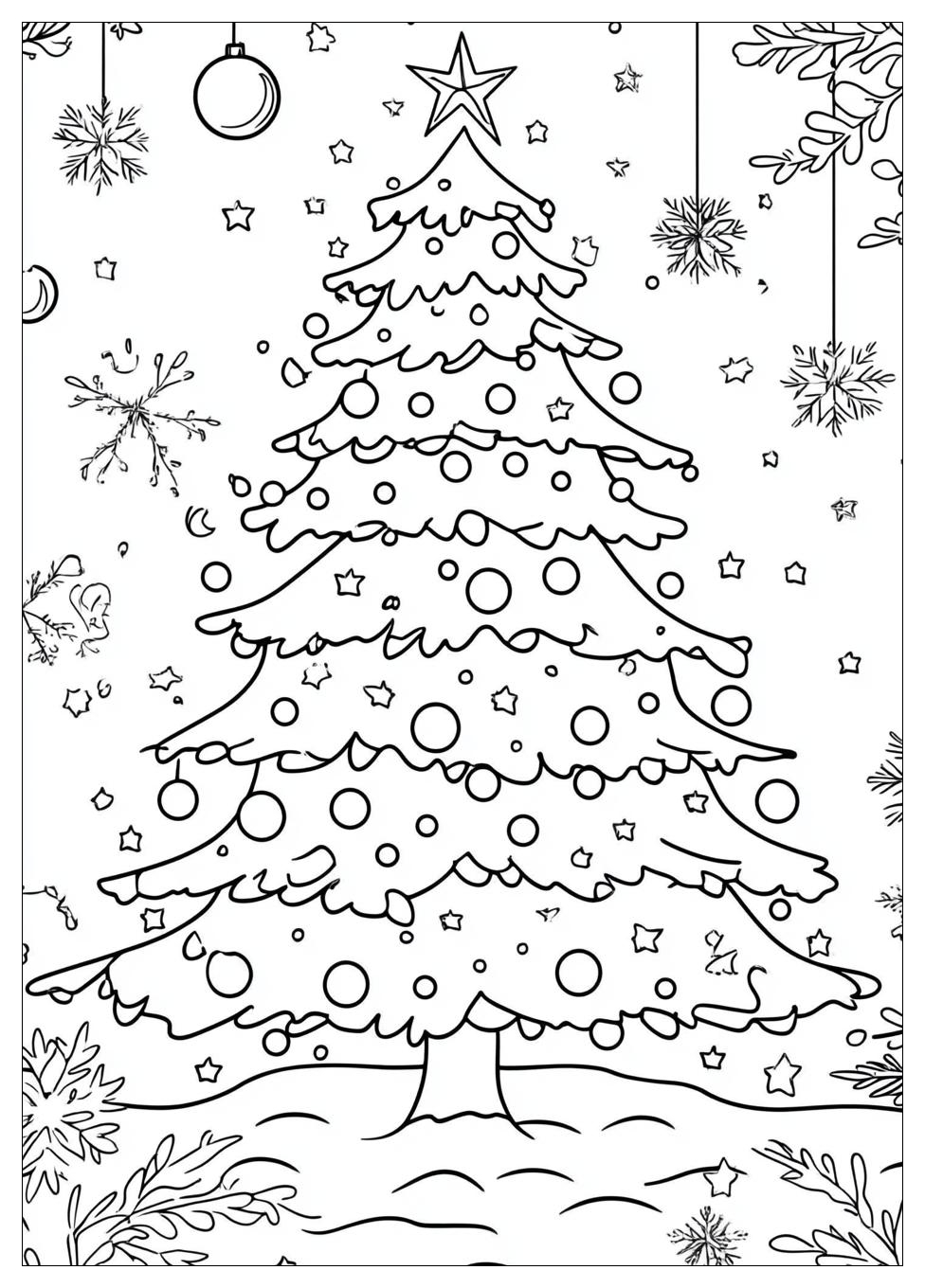 Disegni Albero Di Natale Da Colorare 10