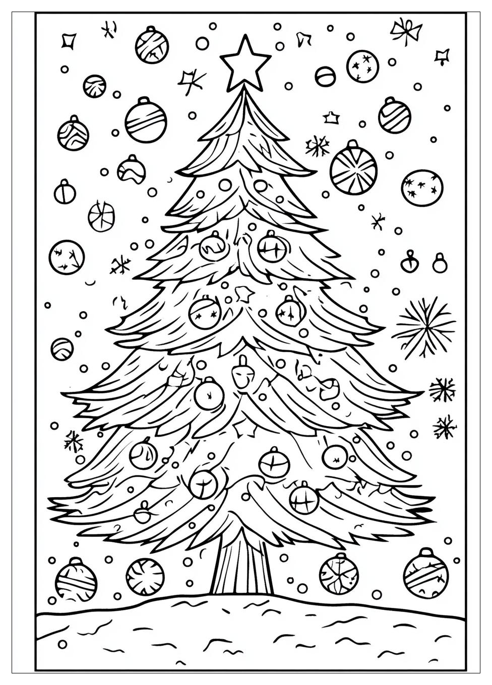 Disegni Albero Di Natale Da Colorare 12