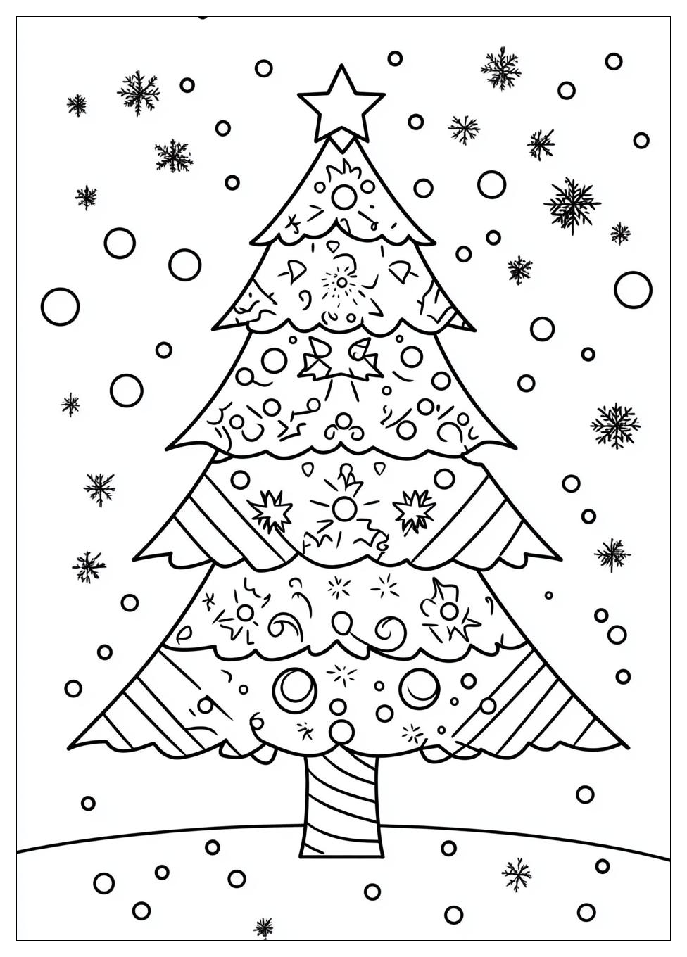 Disegni Albero Di Natale Da Colorare 13