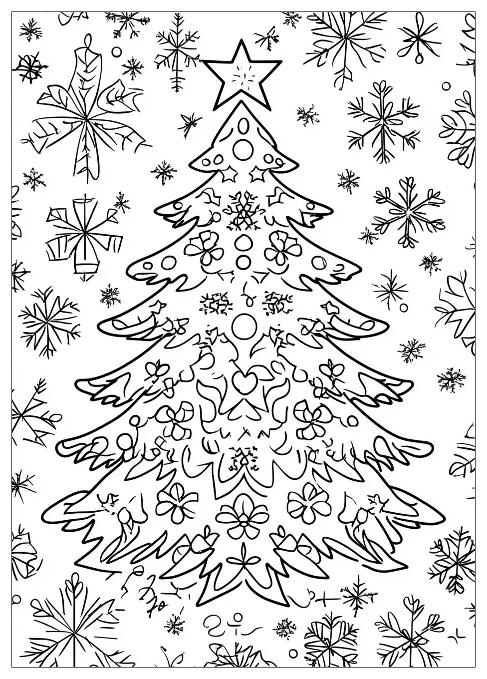 Disegni Albero Di Natale Da Colorare 15