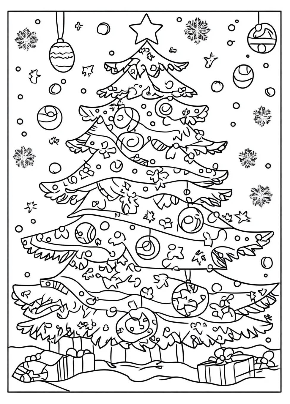 Disegni Albero Di Natale Da Colorare 16