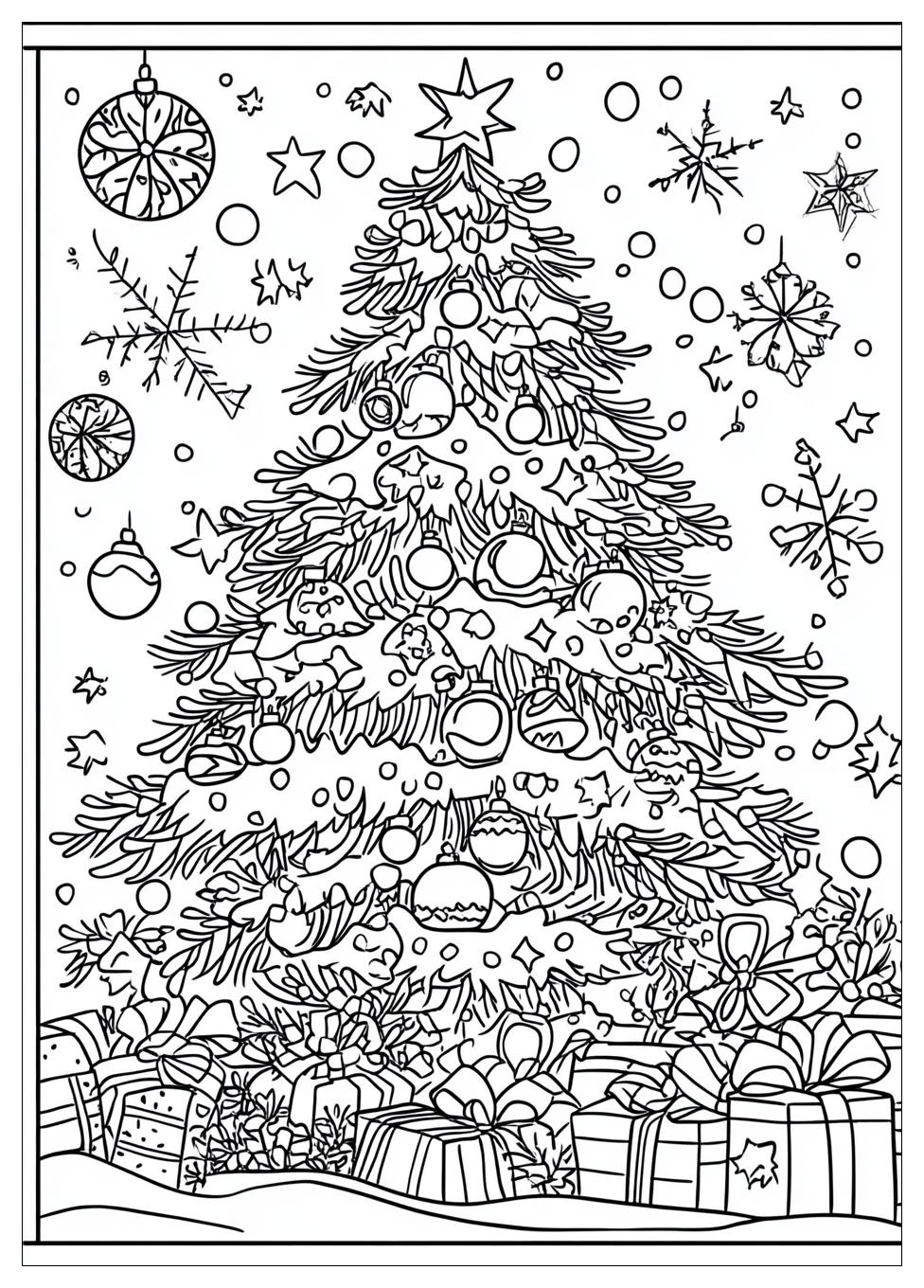 Disegni Albero Di Natale Da Colorare 17