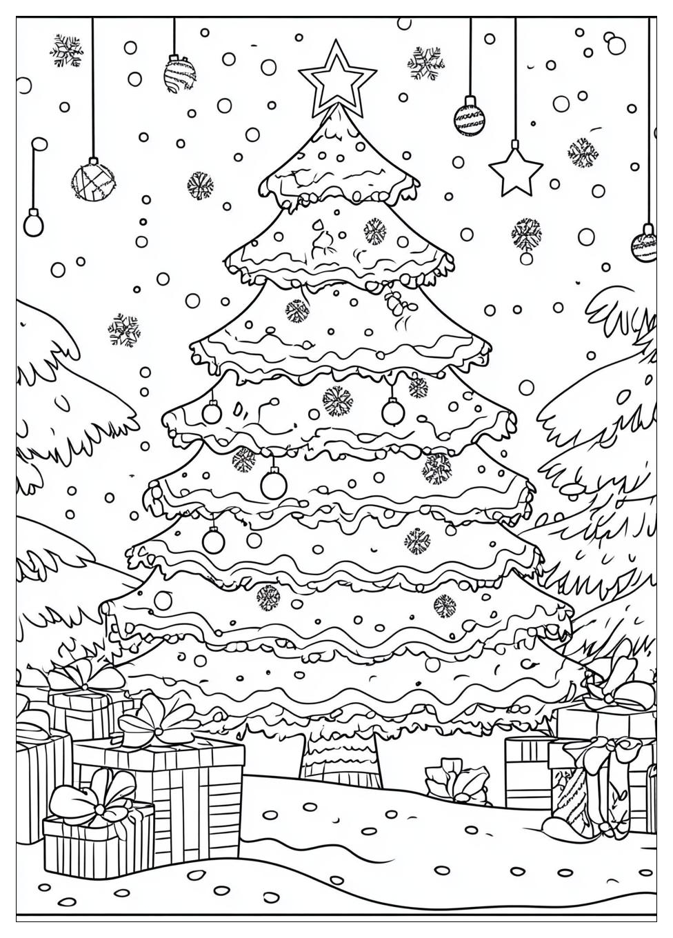 Disegni Albero Di Natale Da Colorare 18