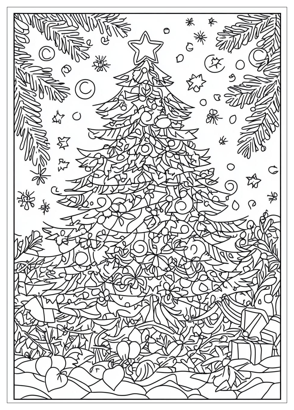 Disegni Albero Di Natale Da Colorare 21