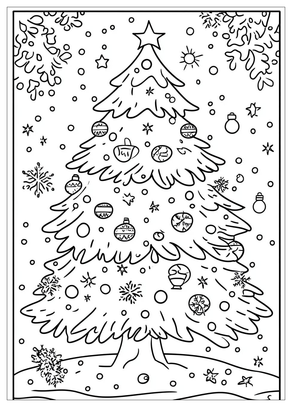 Disegni Albero Di Natale Da Colorare 4