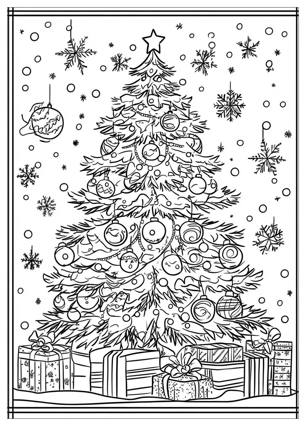 Disegni Albero Di Natale Da Colorare 5