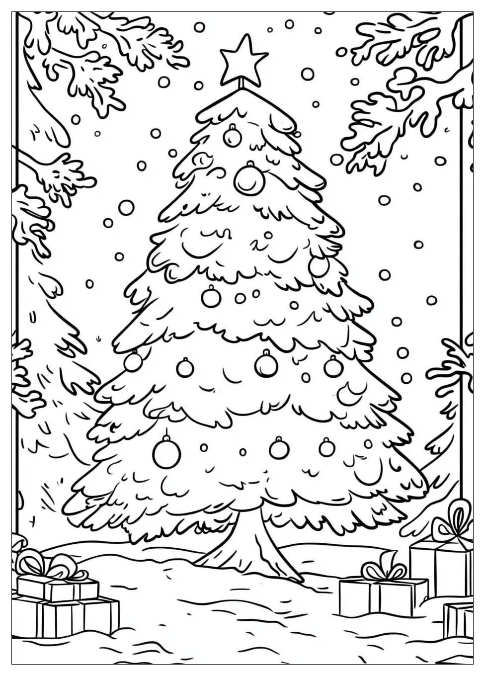 Disegni Albero Di Natale Da Colorare 9