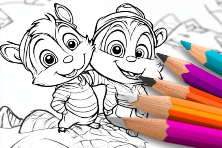 Alvin Da Colorare : Colorare con Alvin e i Chipmunk