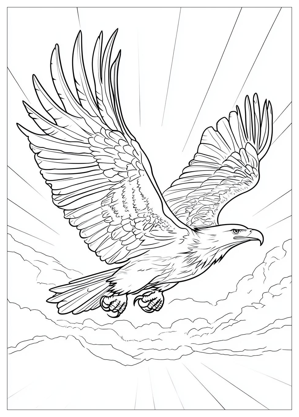 Disegni Aquila Da Colorare 8