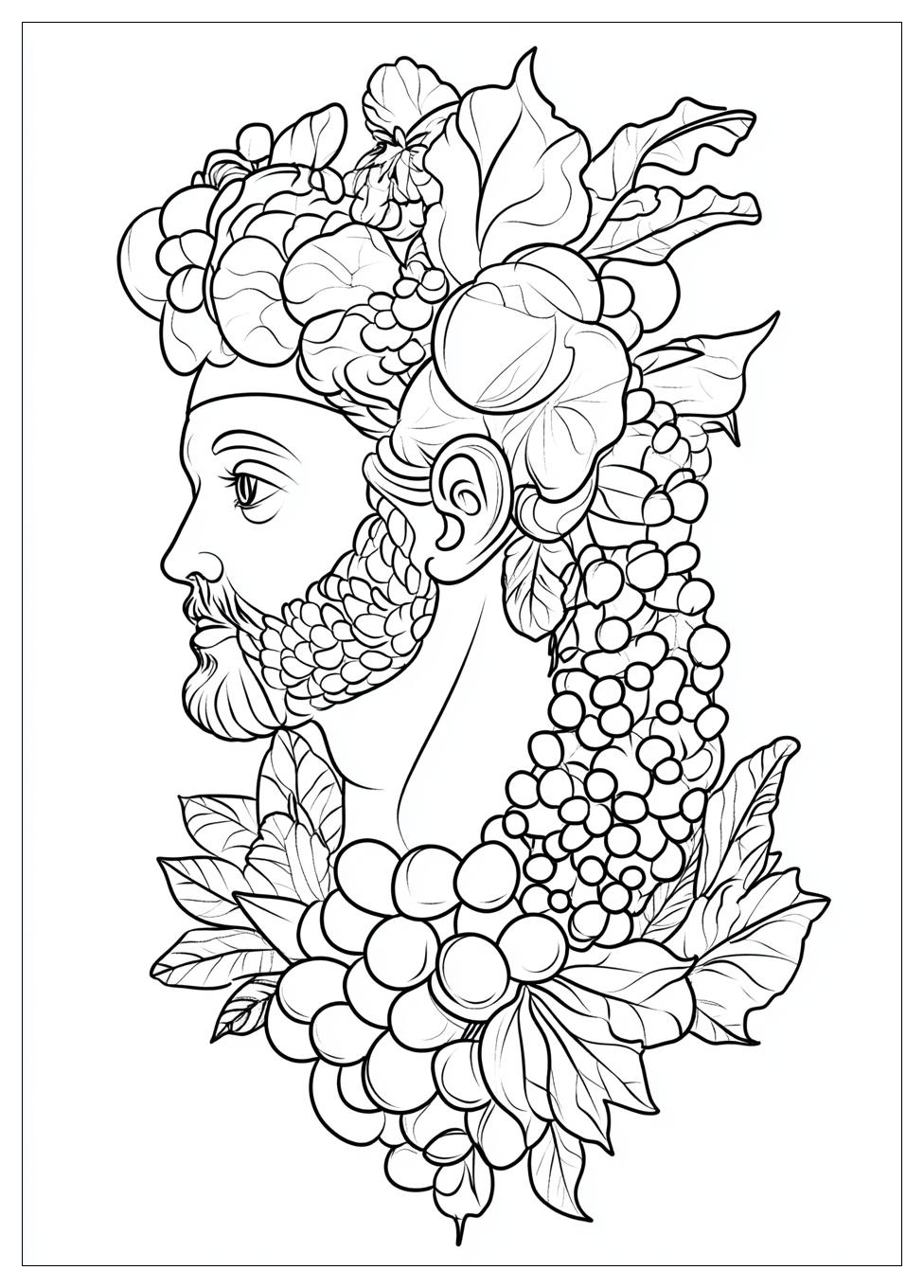 Disegni Arcimboldo Da Colorare 13