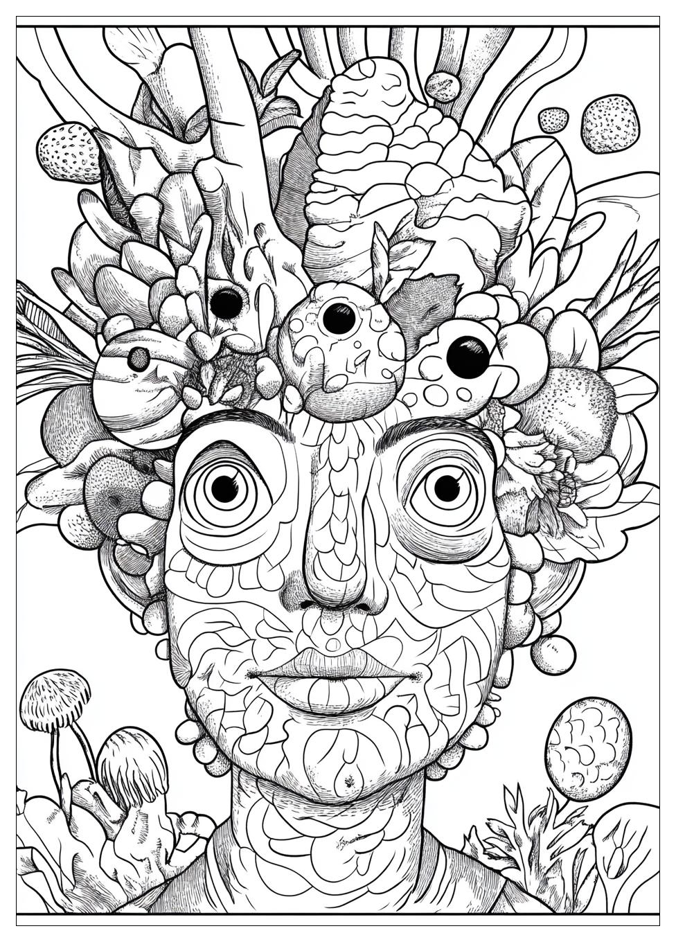 Disegni Arcimboldo Da Colorare 15