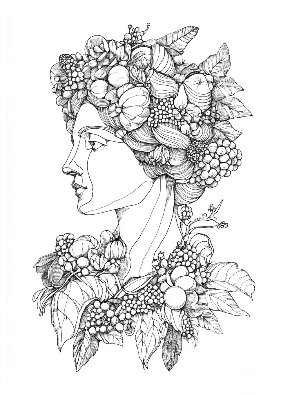 Disegni Arcimboldo Da Colorare 16