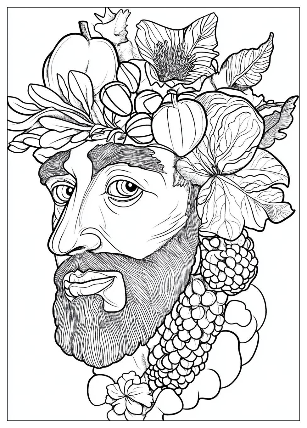 Disegni Arcimboldo Da Colorare 17