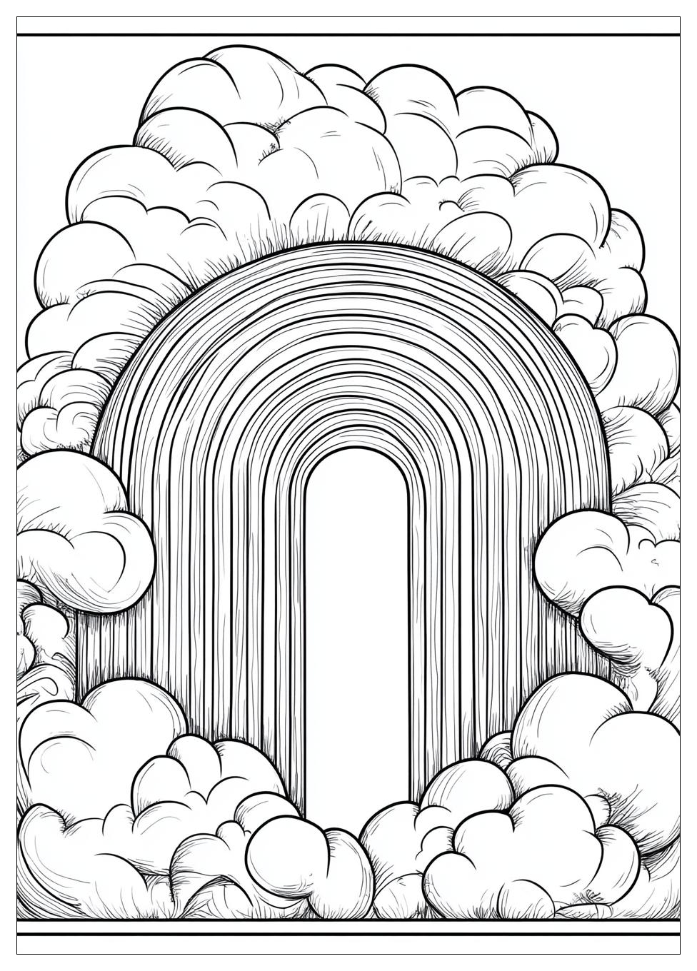 Disegni Arcobaleno Da Colorare 3