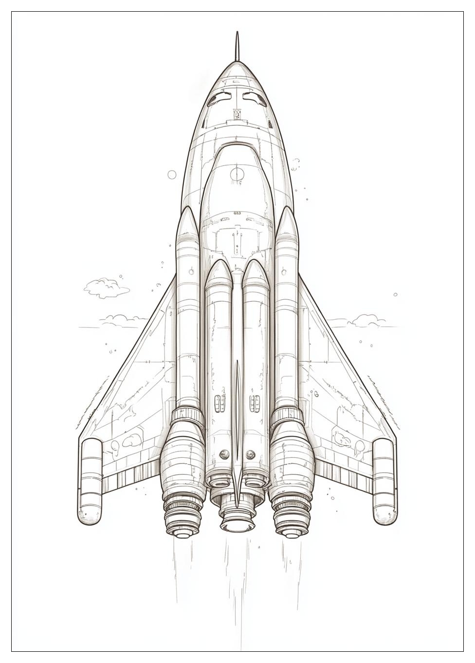 Disegni Astronavi Da Colorare 16