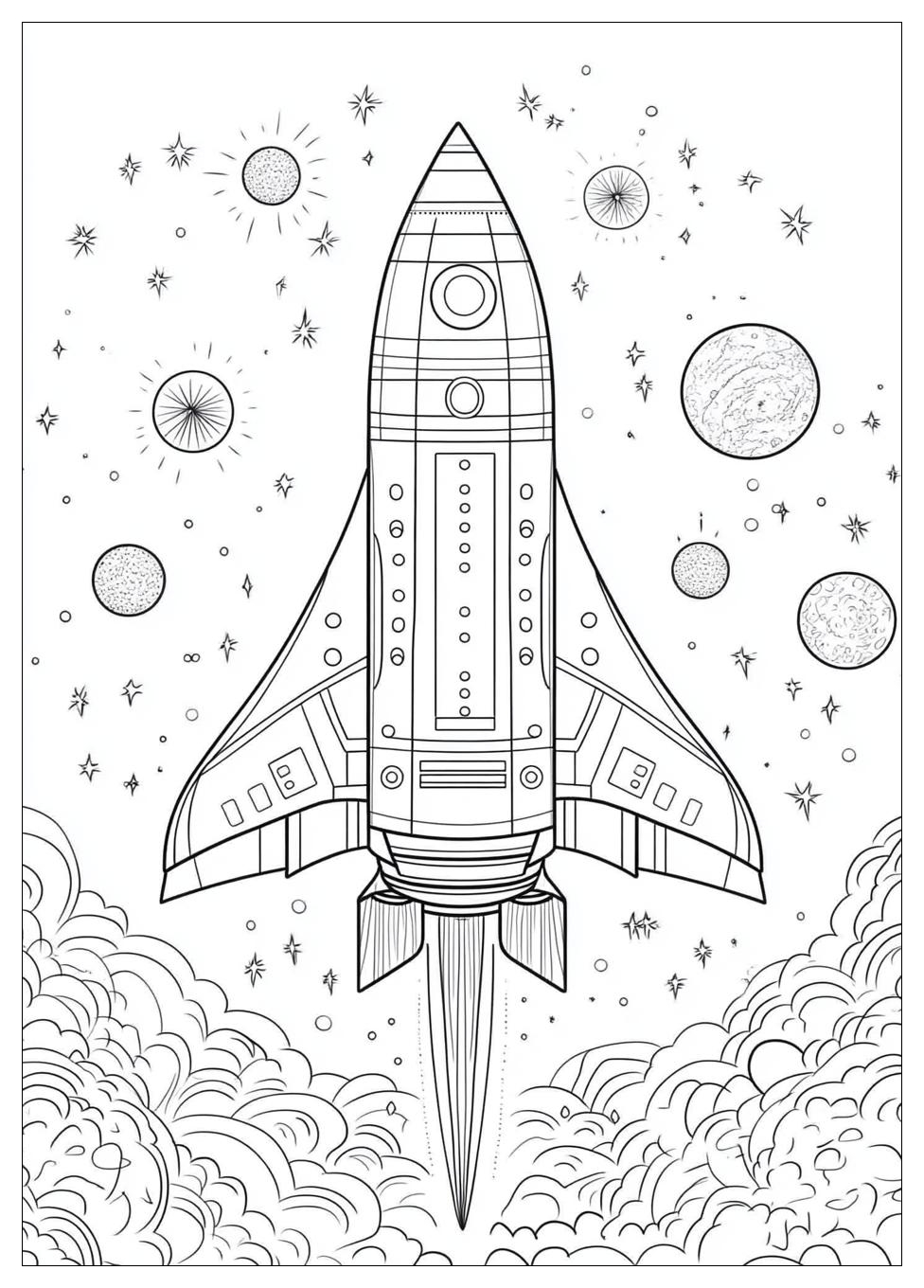 Disegni Astronavi Da Colorare 23