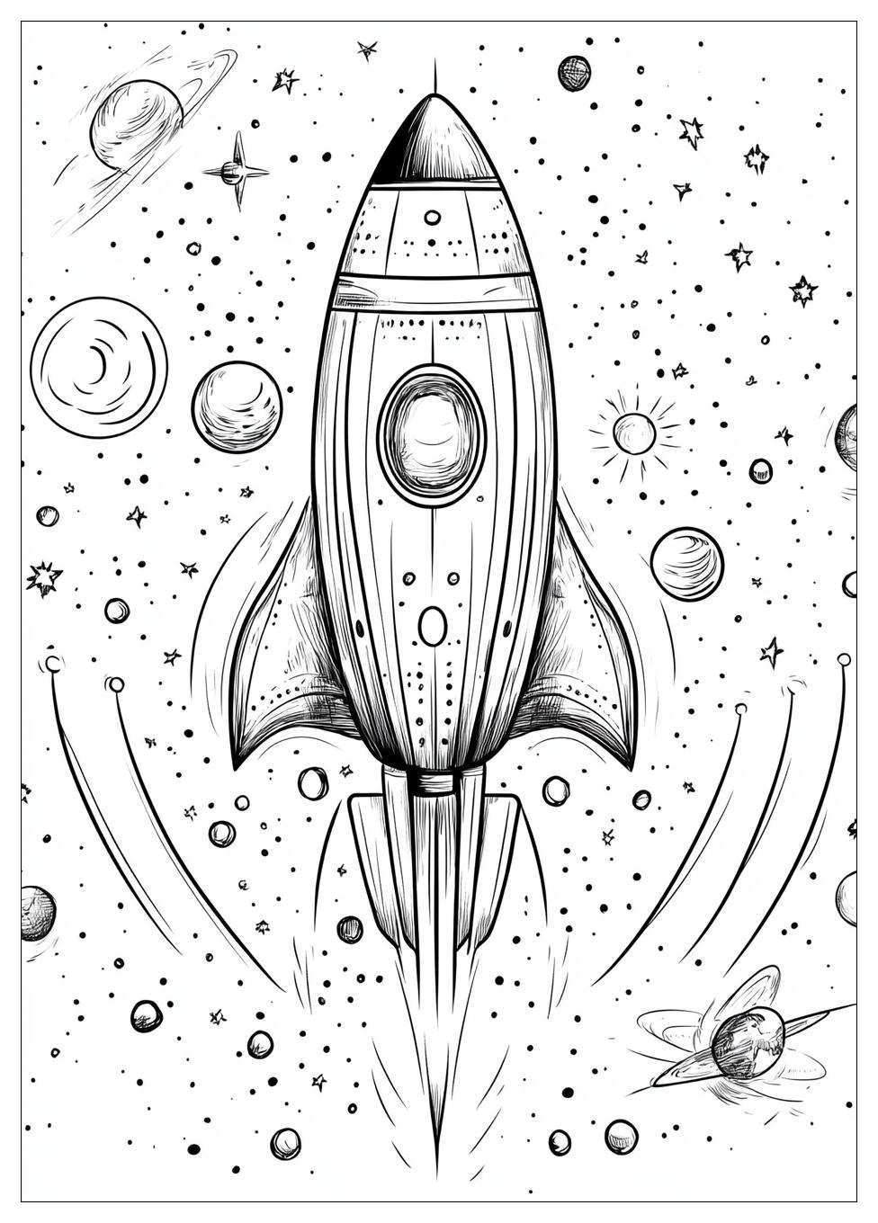 Disegni Astronavi Da Colorare 5