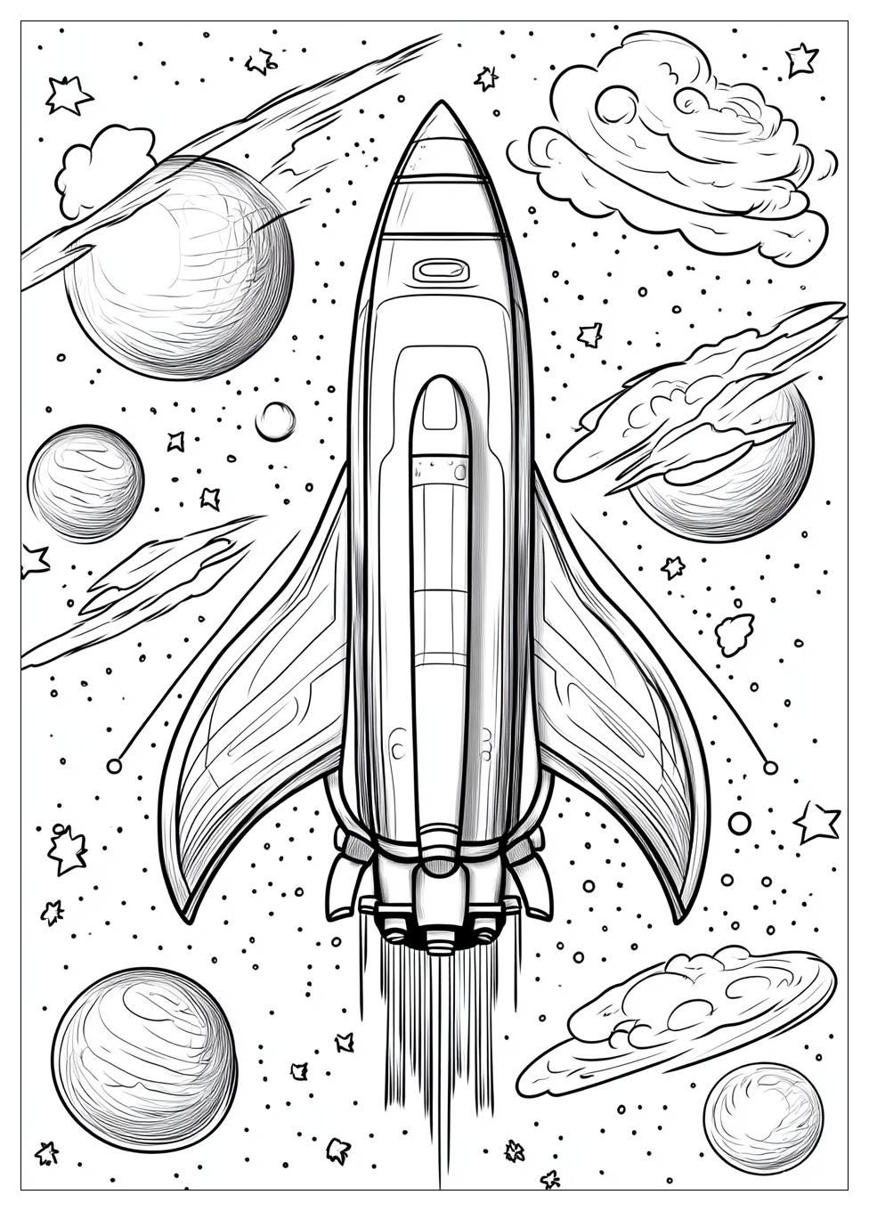 Disegni Astronavi Da Colorare 6