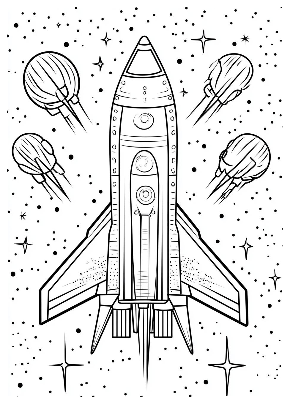 Disegni Astronavi Da Colorare 7