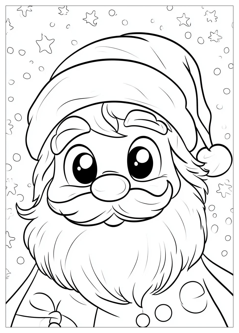 Disegni Babbo Natale Da Colorare 14