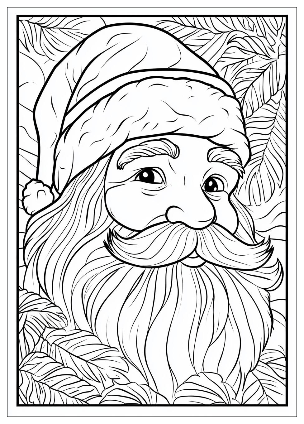 Disegni Babbo Natale Da Colorare 20