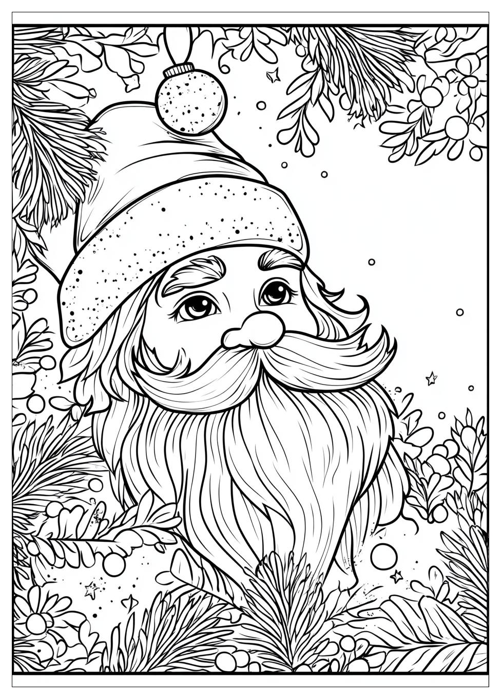 Disegni Babbo Natale Da Colorare 24