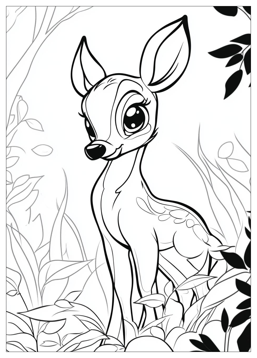 Disegni Bambi Da Colorare 13