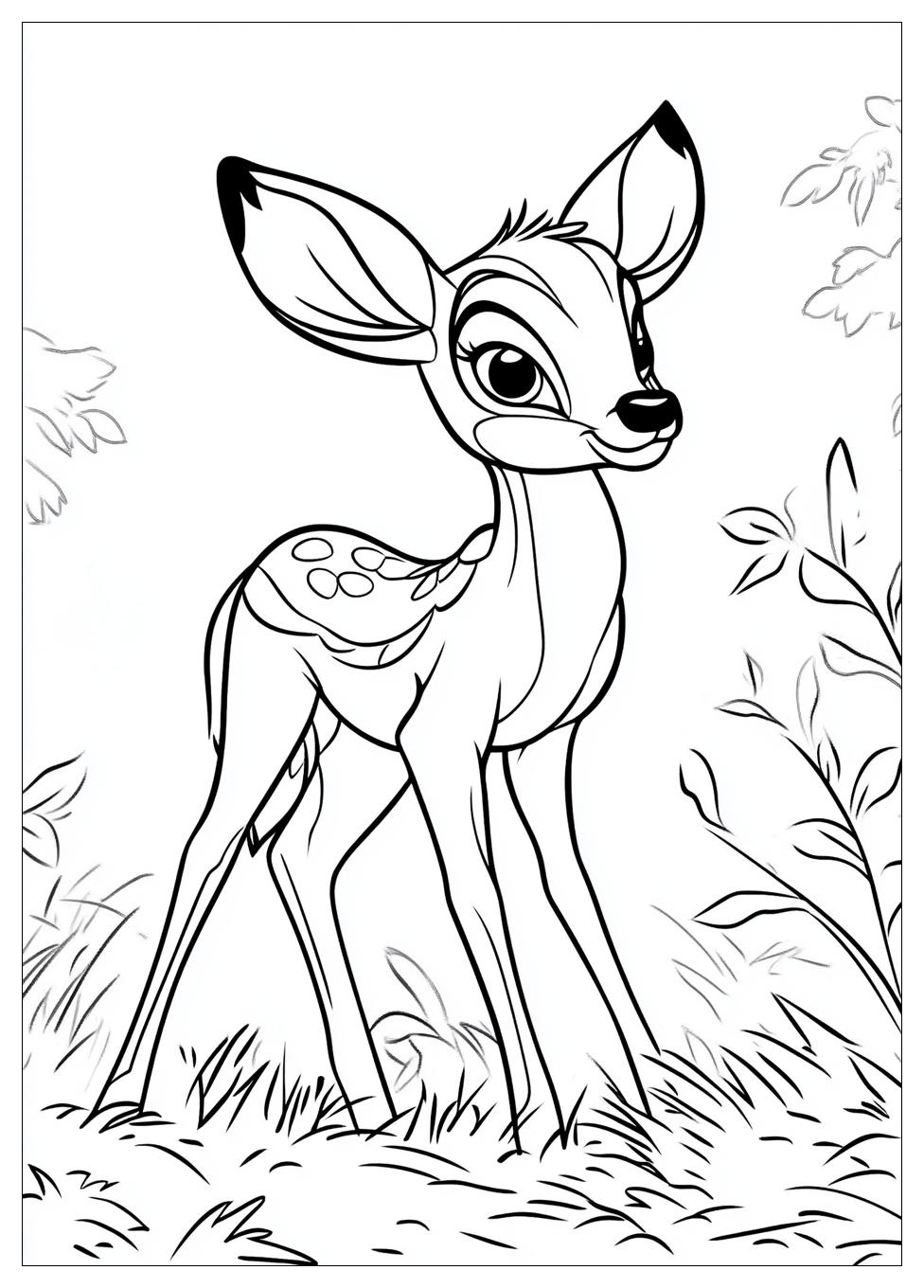 Disegni Bambi Da Colorare 16