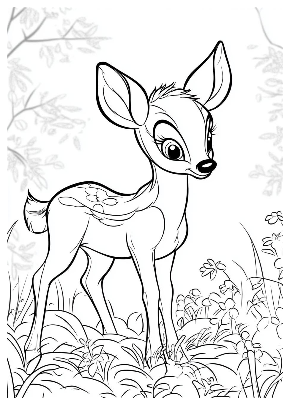 Disegni Bambi Da Colorare 18