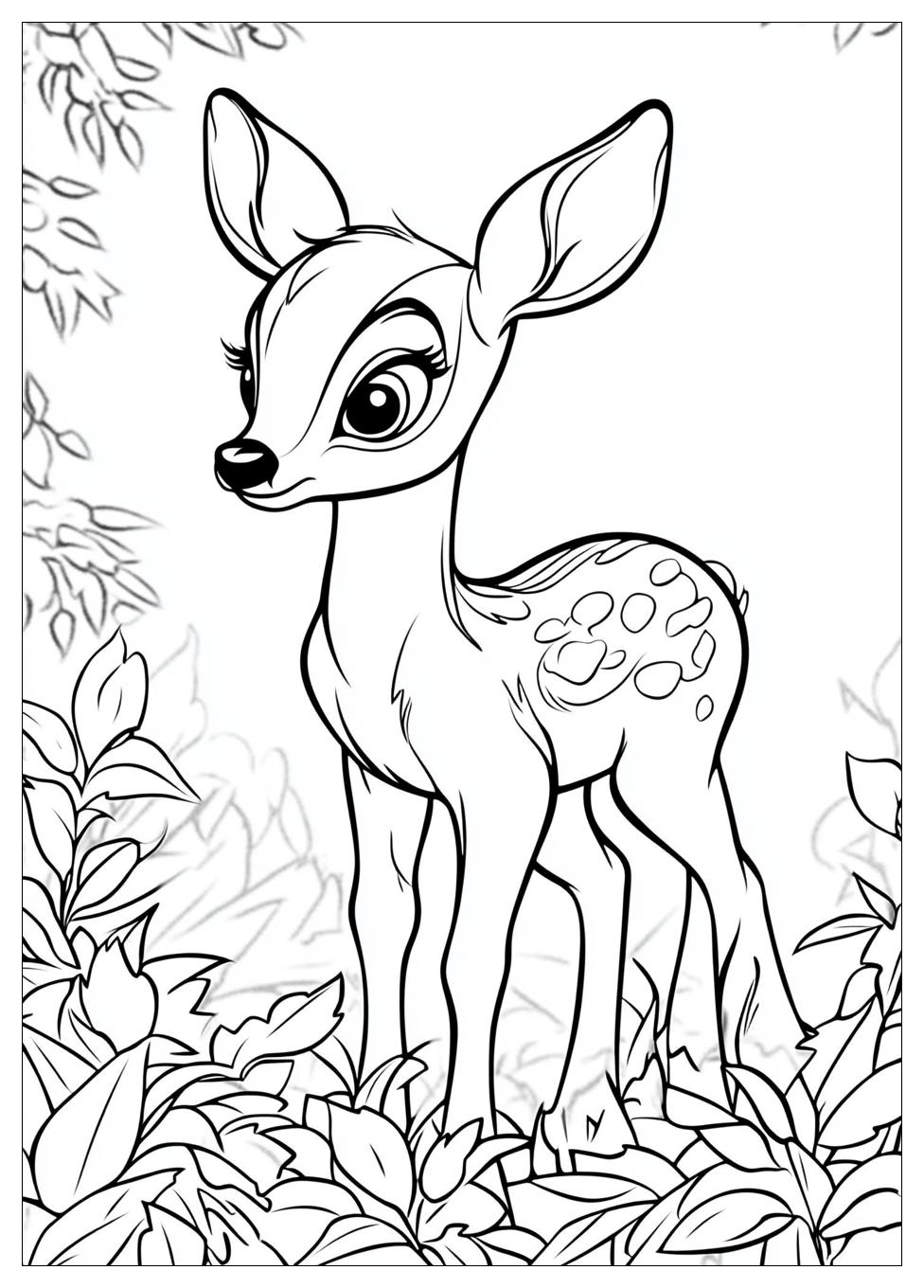 Disegni Bambi Da Colorare 21