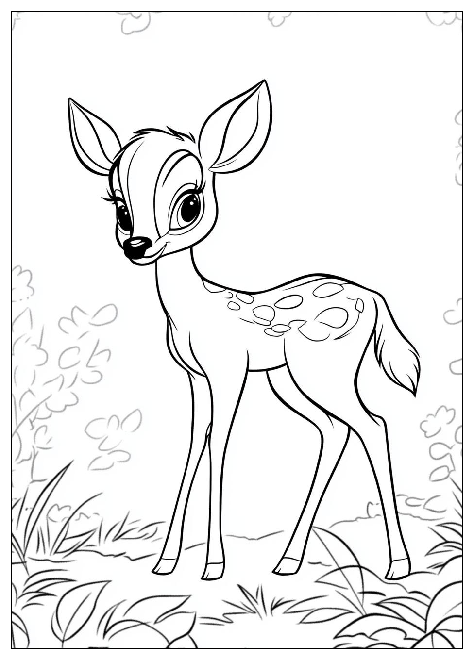 Disegni Bambi Da Colorare 22